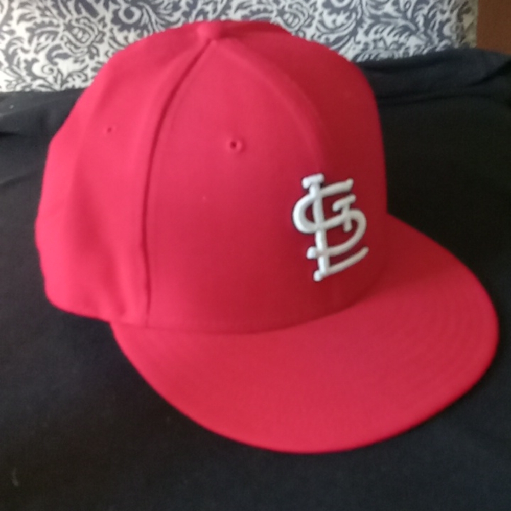 St Louis Cardinals NewEra Coopertown Collection 7 5/8 with 1967 World Series log